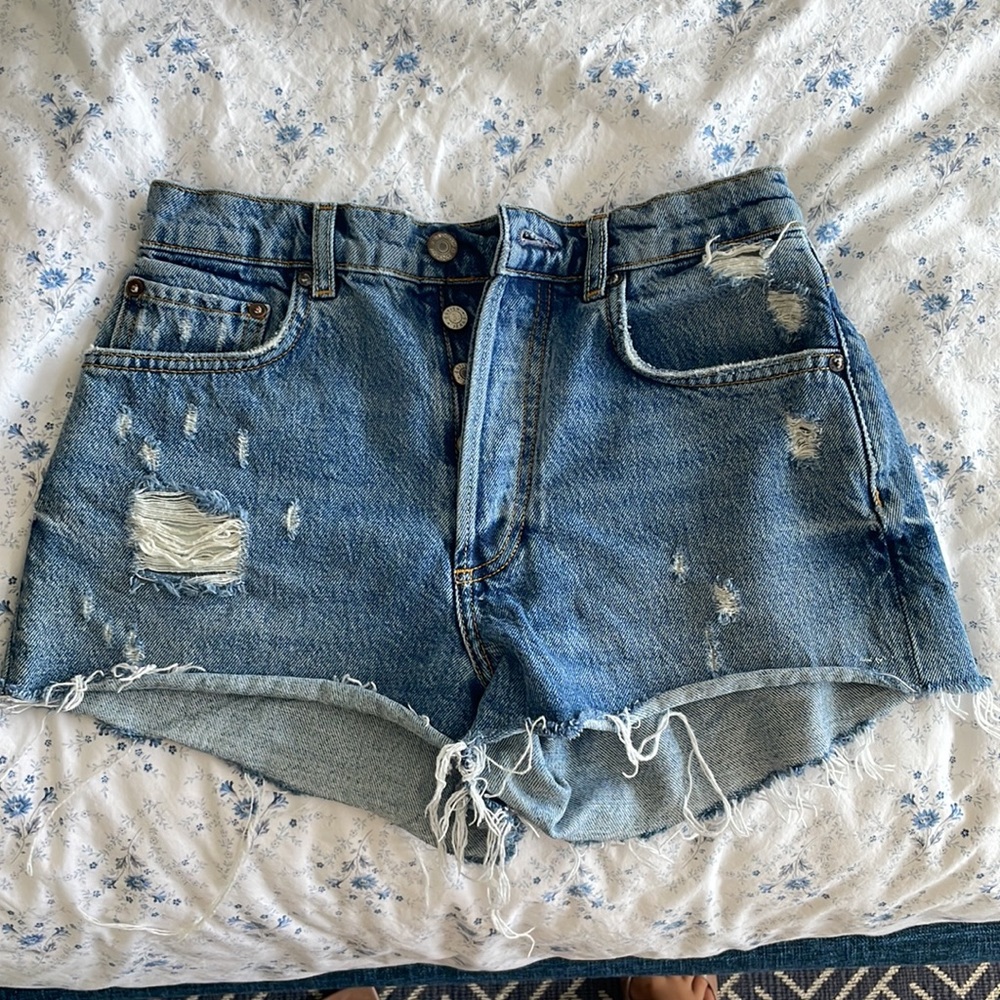 Jean shorts - Picture 3 of 4